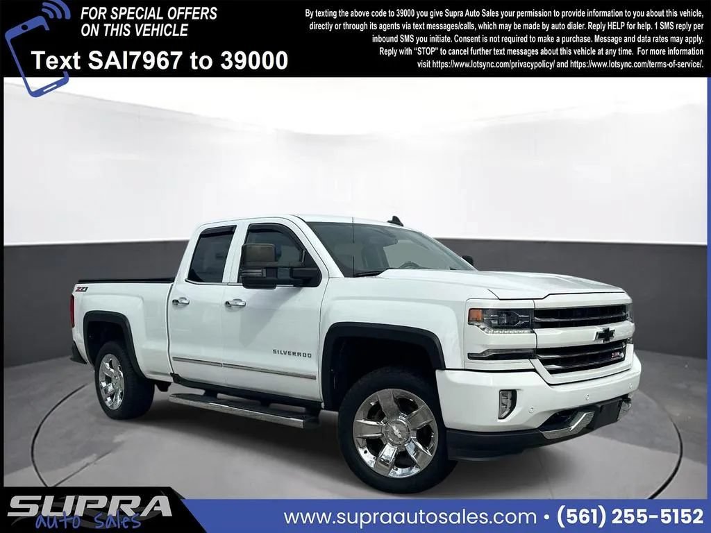 Used 2017 Chevrolet Silverado 1500 LTZ Z71 w/ LPO, Street Package AWD/4WD image 1