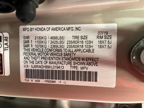 Used 2019 Honda CR-V EX-L image 24