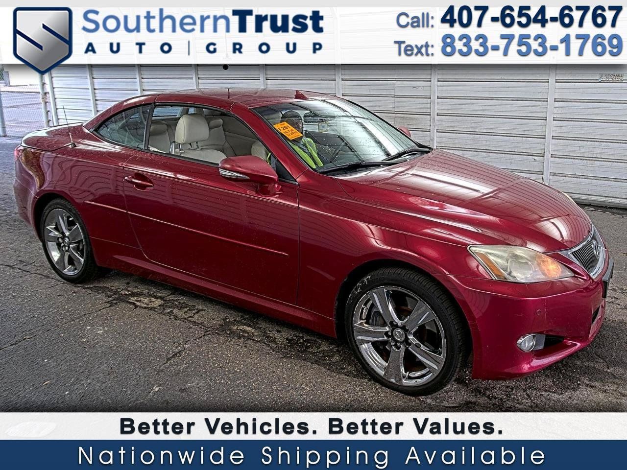 Used 2010 Lexus IS 350C w/ Luxury Pkg RWD image 1