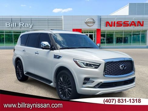 Used 2024 INFINITI QX80 Sensory w/ Cargo Package AWD/4WD image 1