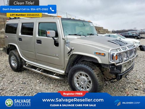 Used 2004 HUMMER H2 w/ Preferred Equipment Group AWD/4WD image 5