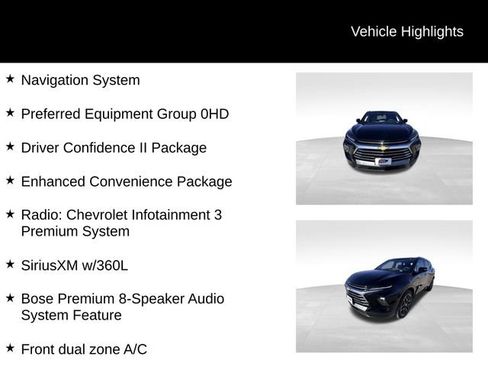 Certified 2023 Chevrolet Blazer Premier w/ Driver Confidence II Package image 13