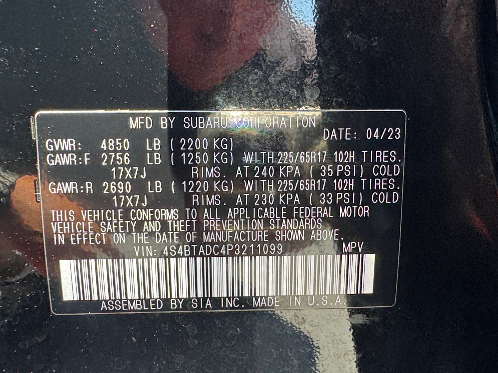 Used 2023 Subaru Outback Premium AWD/4WD image 20