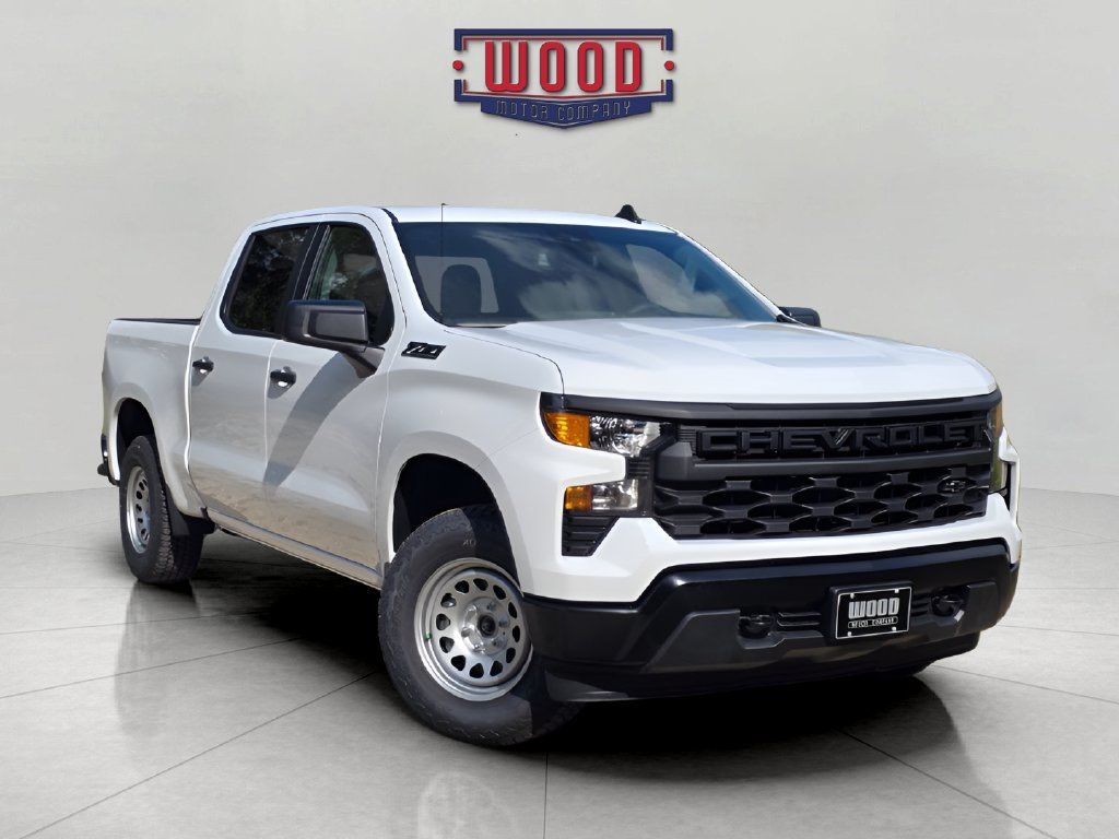 New 2026 Chevrolet Silverado 1500 W/T w/ WT Value Package AWD/4WD image 1