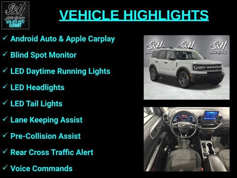 Used 2022 Ford Bronco Sport Big Bend w/ Convenience Package AWD/4WD image 3