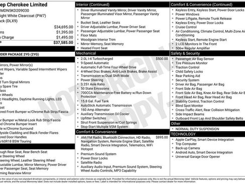 Used 2019 Jeep Cherokee Limited image 36