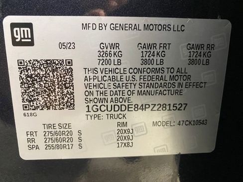Certified 2023 Chevrolet Silverado 1500 LT w/ Z71 Off-Road Package AWD/4WD image 31