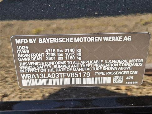 New 2026 BMW 330i Sedan w/ Convenience Package image 18