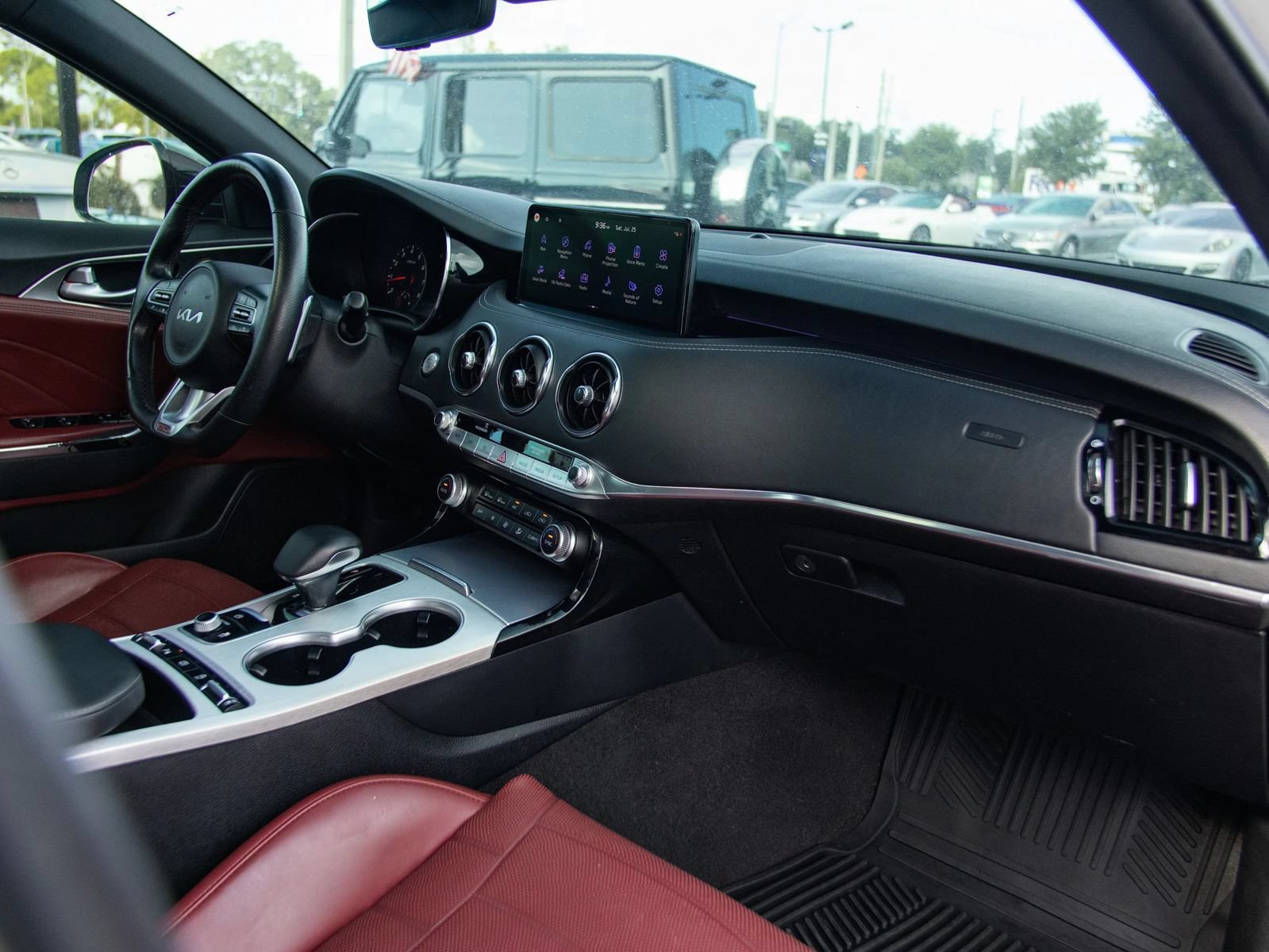 Used 2022 Kia Stinger GT2 w/ Red Interior Color Package RWD image 23
