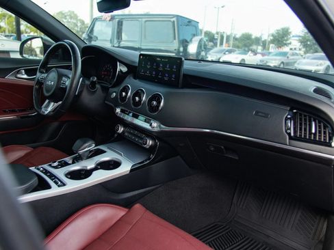 Used 2022 Kia Stinger GT2 w/ Red Interior Color Package RWD image 23