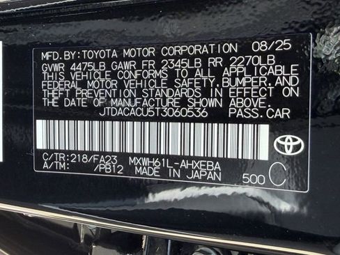 New 2026 Toyota Prius Plug-In Hybrid FWD image 26