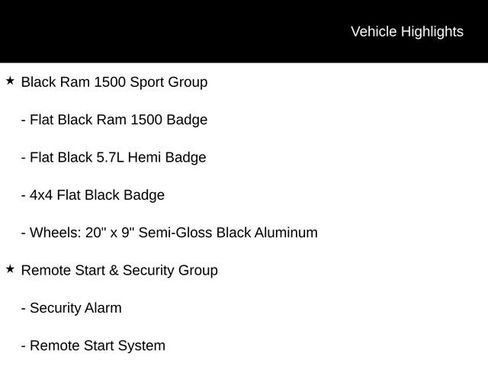 Used 2015 RAM 1500 Sport w/ Black Ram 1500 Sport Group AWD/4WD image 12