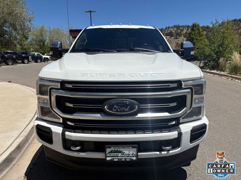 Used 2021 Ford F250 Platinum w/ FX4 Off-Road Package AWD/4WD image 12