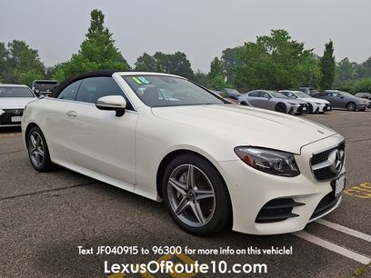 Used 2018 Mercedes-Benz E 400 4MATIC Cabriolet