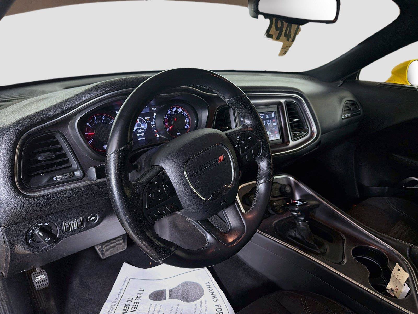 Used 2018 Dodge Challenger SXT w/ Blacktop Package RWD image 9