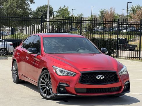 Used 2023 INFINITI Q50 Red Sport 400 RWD image 2