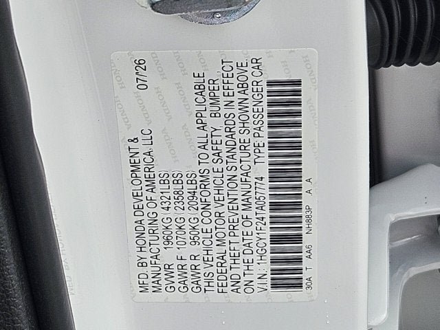 New 2026 Honda Accord LX image 19