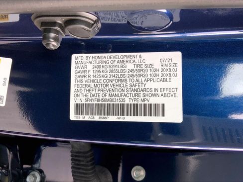 Used 2021 Honda Passport EX-L image 34