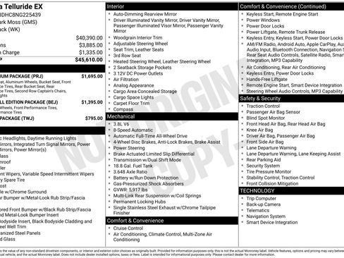 Used 2022 Kia Telluride EX w/ EX Premium Package image 48
