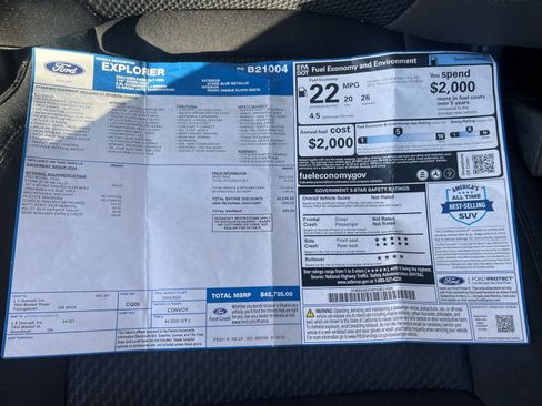 Used 2023 Ford Explorer XLT w/ Class IV Trailer Tow Package AWD/4WD image 32