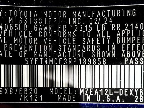 Certified 2024 Toyota Corolla XSE FWD image 25