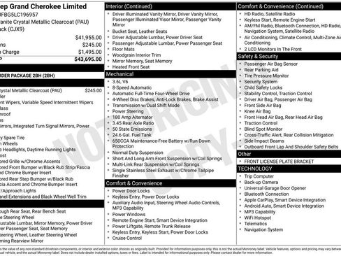 Certified 2020 Jeep Grand Cherokee Limited image 25