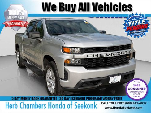Used 2020 Chevrolet Silverado 1500 Custom w/ Trailering Package AWD/4WD image 1