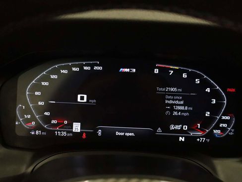 Used 2022 BMW M3 w/ M Carbon Exterior Package RWD image 7