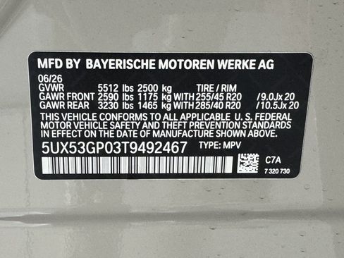 New 2026 BMW X3 xDrive30i w/ Premium Package AWD/4WD image 21