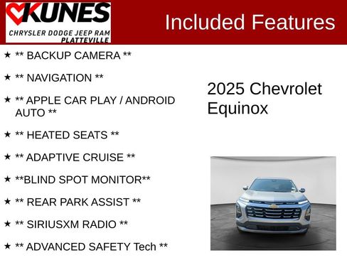 Used 2025 Chevrolet Equinox LT AWD/4WD image 2