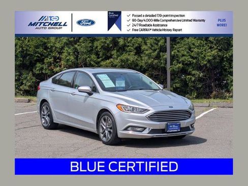 Certified 2017 Ford Fusion SE w/ Equipment Group 201A AWD/4WD image 1