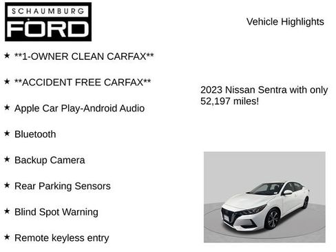Used 2023 Nissan Sentra SV FWD image 7