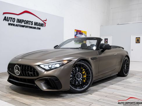 Used 2022 Mercedes-Benz SL 55 AMG 4MATIC image 93