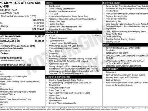 Used 2024 GMC Sierra 1500 AT4 w/ Technology Package AWD/4WD image 34