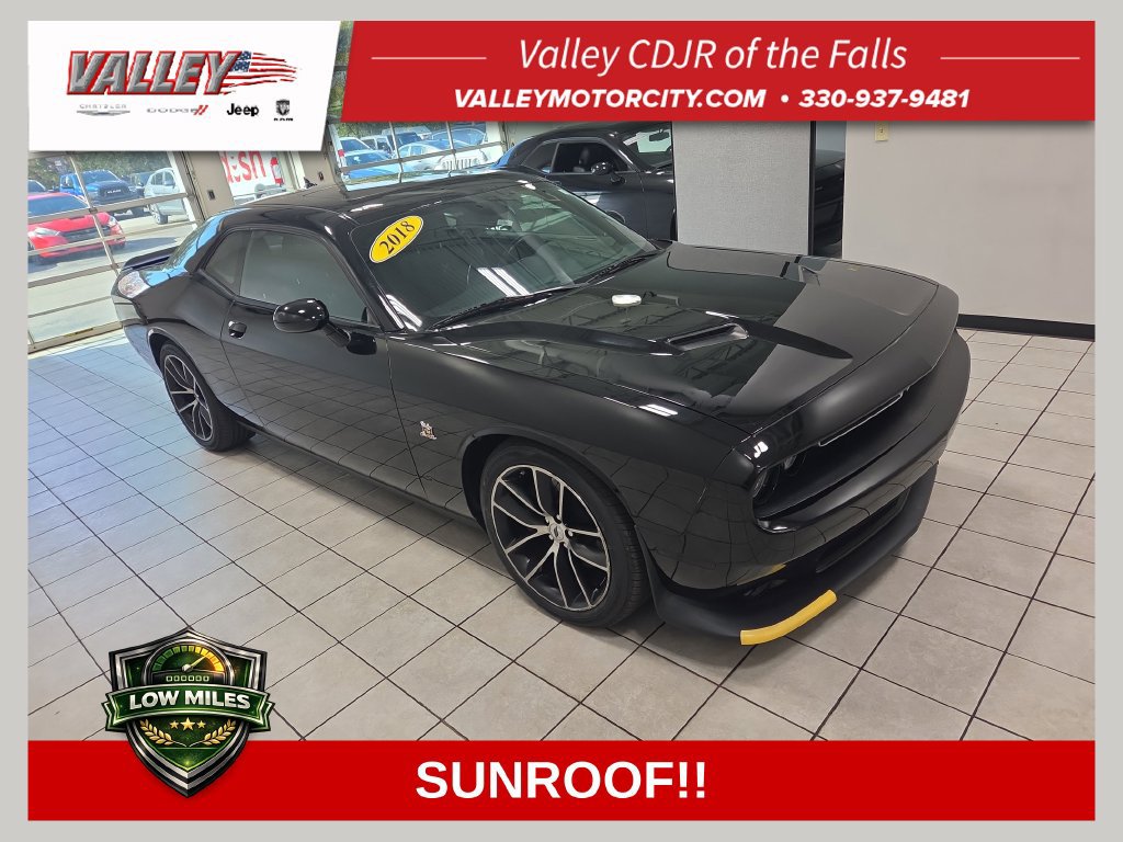 Certified 2018 Dodge Challenger R/T Scat Pack w/ Driver Convenience Group RWD 360° Tour