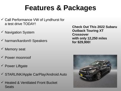 Used 2022 Subaru Outback Touring XT