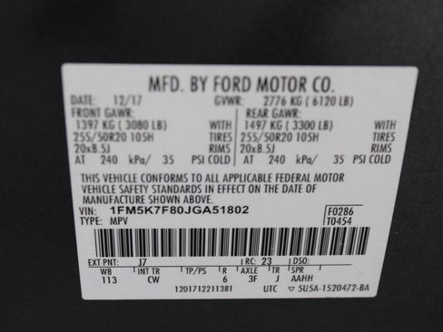 Used 2018 Ford Explorer Limited image 94