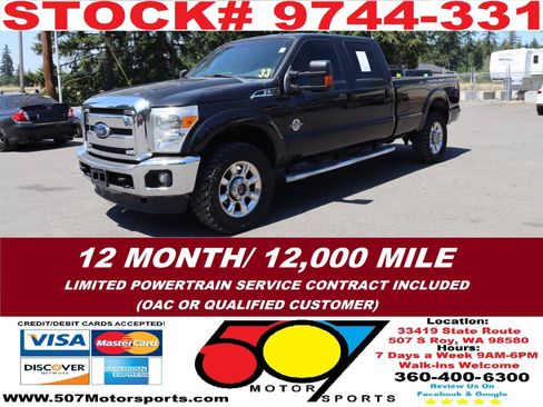 Used 2012 Ford F350 Lariat w/ Lariat Interior Pkg AWD/4WD image 2