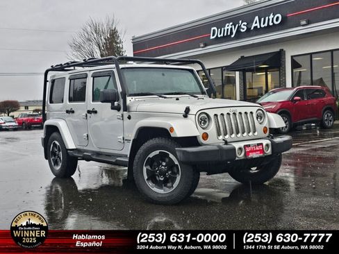 Used 2012 Jeep Wrangler Unlimited Sahara w/ Dual Top Group image 1