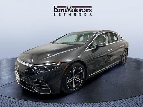 Certified 2023 Mercedes-Benz EQS 450+ 4MATIC Sedan w/ AMG Line Exterior Package image 1