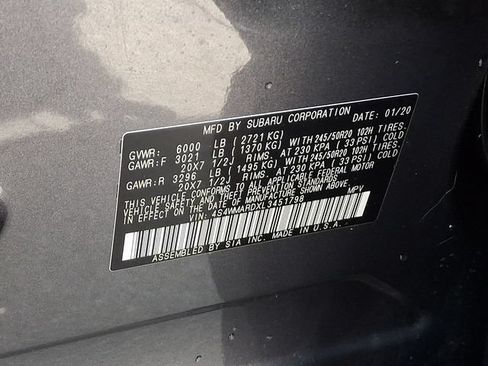 Used 2020 Subaru Ascent Touring AWD/4WD image 33