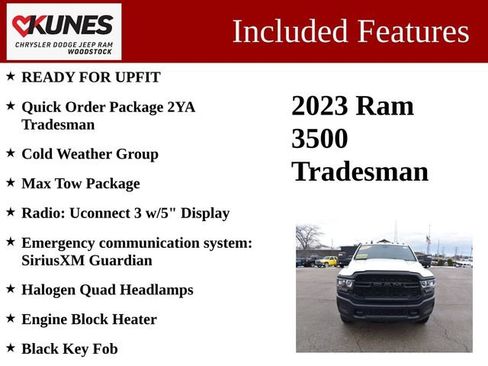 Used 2023 RAM 3500 Tradesman w/ Max Tow Package image 3