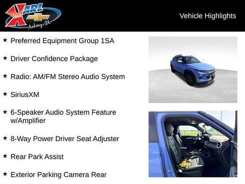 Used 2024 Chevrolet TrailBlazer ACTIV w/ Driver Confidence Package AWD/4WD image 2