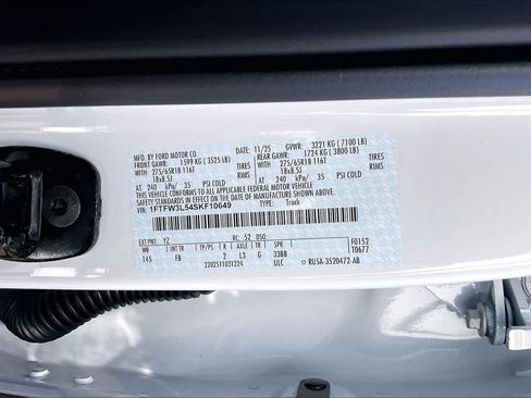 New 2025 Ford F150 XLT w/ Equipment Group 302A MID image 20