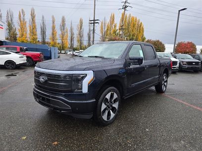 New 2025 Ford F150 Lightning Platinum