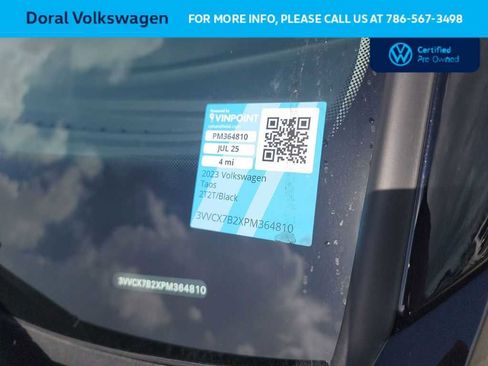 Certified 2023 Volkswagen Taos S FWD image 33