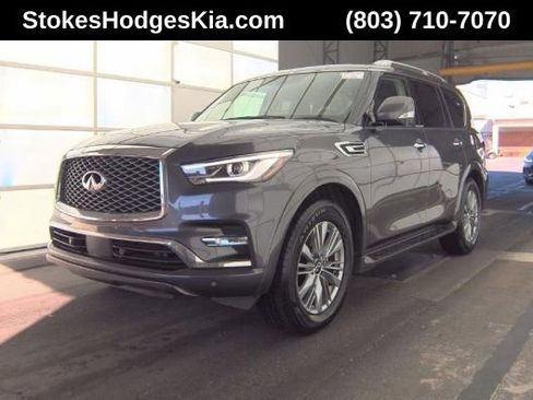 Used 2023 INFINITI QX80 Luxe w/ Cargo Package image 1