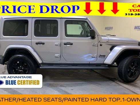Used 2021 Jeep Wrangler Unlimited Sahara AWD/4WD image 2