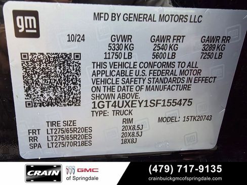 Used 2025 GMC Sierra 2500 Denali Ultimate w/ Max Trailering Package AWD/4WD image 31