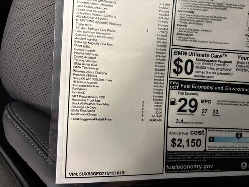 Used 2026 BMW X3 xDrive30 image 33